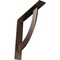 Ekena Millwork Bulwark Steel Bracket, Hammered Dark Bronze 2"W x 12"D x 12"H BKTM02X12X12BUHDB - alternate 1